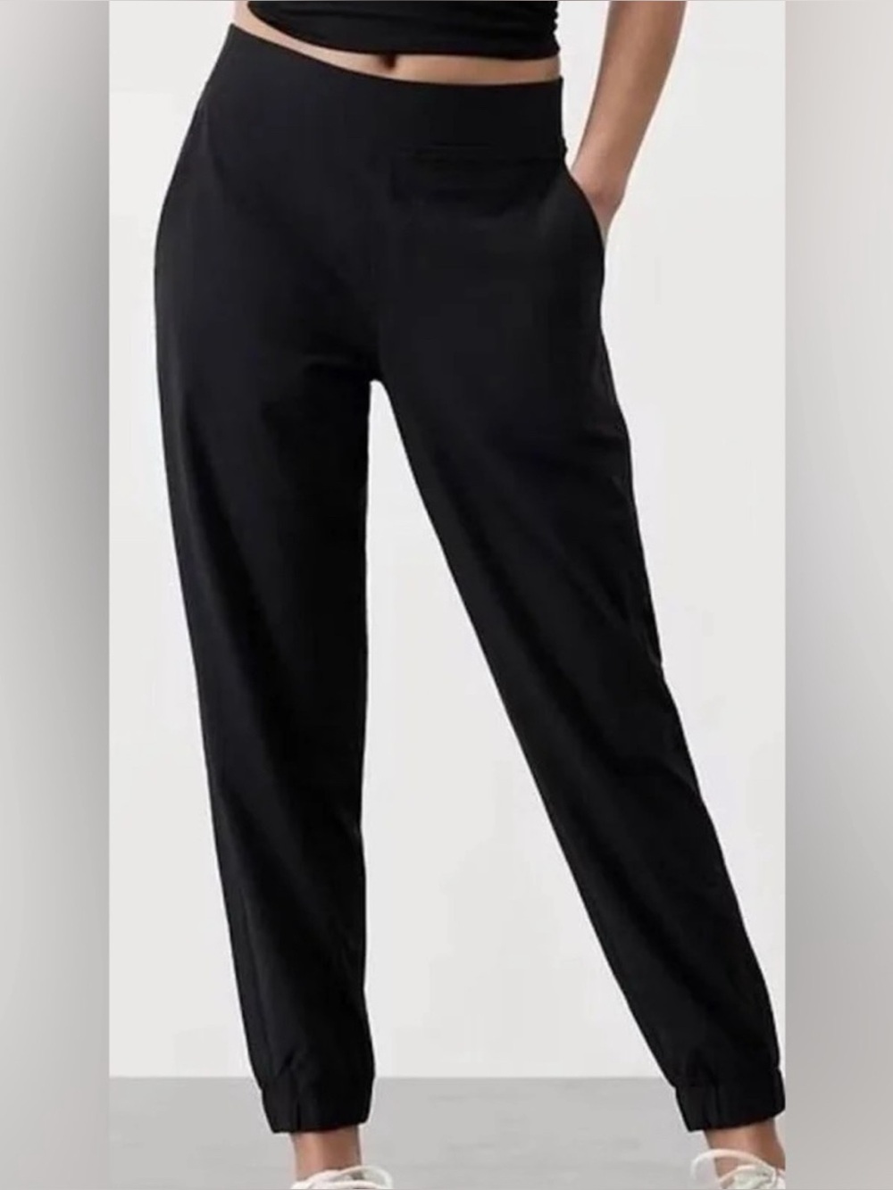 Athleta Brooklyn Mid Rise ankle 0 women’s black athletic pants $99